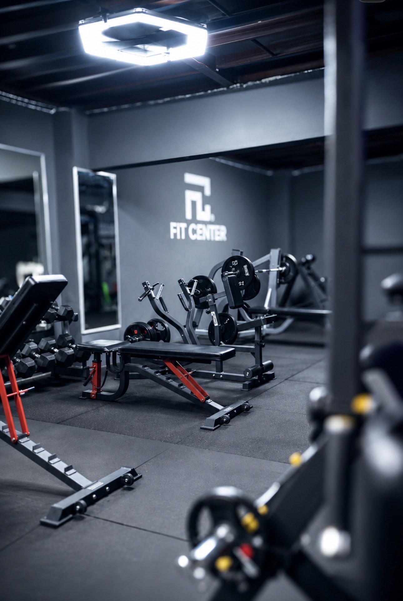 Zona de musculación Fit Center — Nancagua